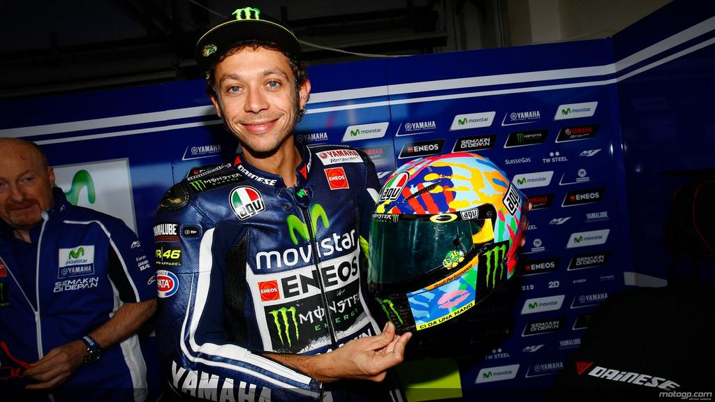 MotoGP: Energia positiva in testa a Valentino