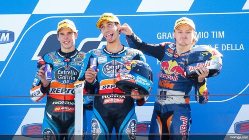 Moto3 Misano: Rins davanti a Marquez