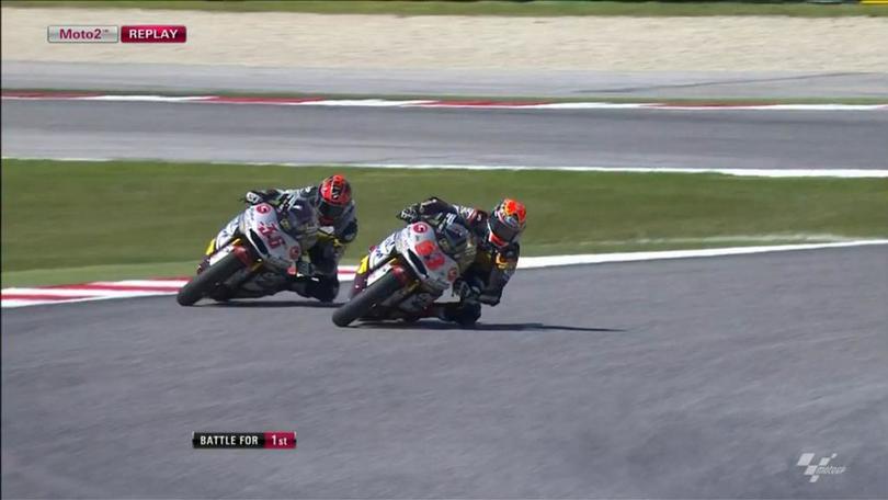 Moto2 Misano, Rabat batte Kallio