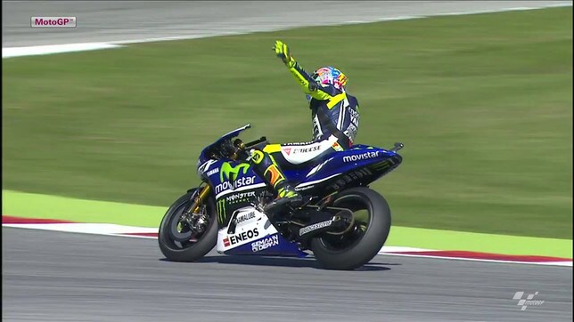 MotoGP: la vittoria di Rossi