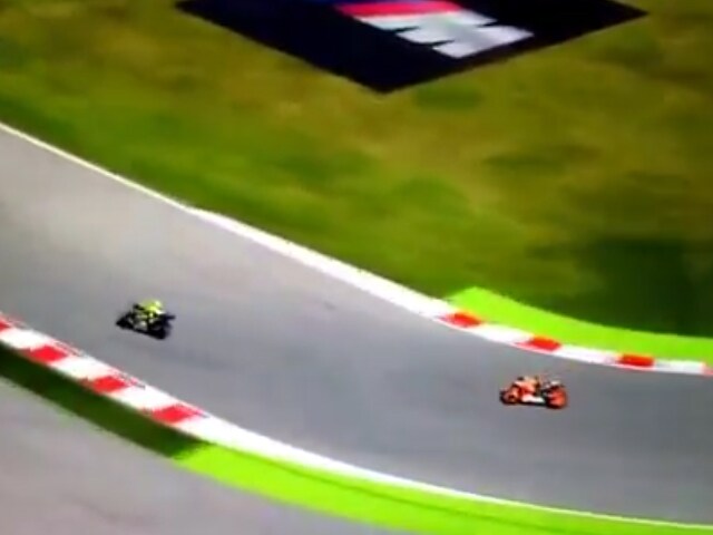 MotoGP a Misano: la caduta di Marquez
