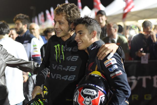 Oggi Rossi sfida di nuovo Marquez