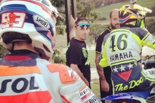 Rossi, Marquez e gli altri al Ranch: le foto “rubate”
