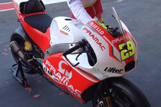 Dovi e Iannone ad Aragon con la GP14.2