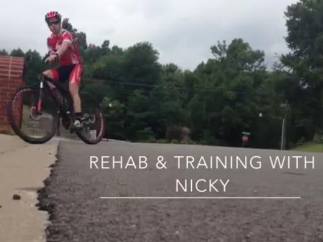 La riabilitazione di Nicky Hayden
