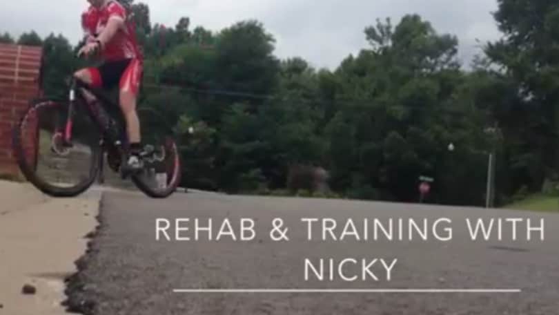 La riabilitazione di Nicky Hayden