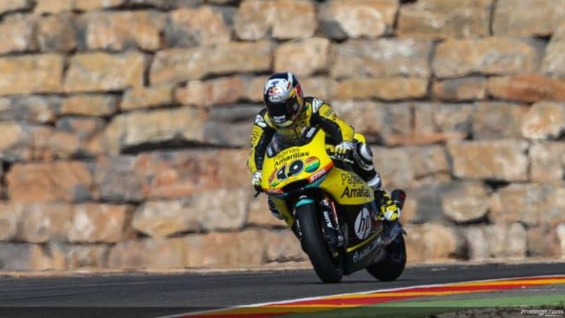 Aragon Moto2, Vinales ha il miglior tempo nella FP3