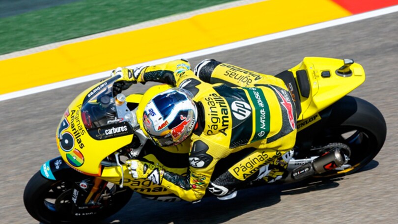 Moto2 Aragon: prima pole per Vinales