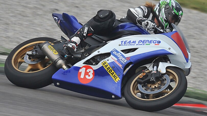 Kiara Fontanesi in pista a Varano