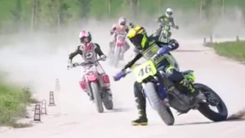 Marquez al Ranch di Valentino