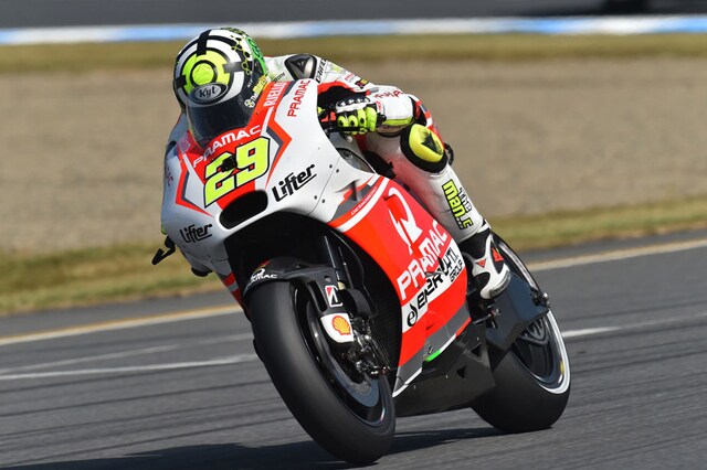 Iannone: Oggi abbiamo girato poco