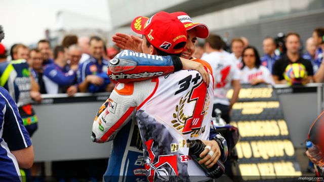 Lorenzo: Bravo Marc! Ma nel 2015...