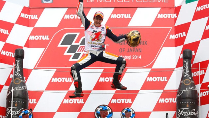 MotoGP Giappone: Marquez campione!