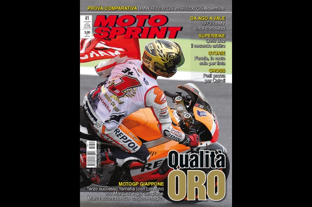 Qualità oro su Motosprint in edicola