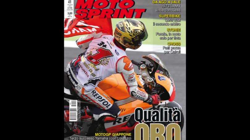 Qualità oro su Motosprint in edicola