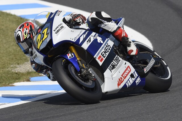 MotoGP: la Yamaha 2015 in pista con Nakasuga a Motegi