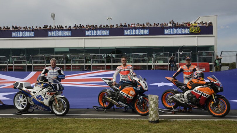 MotoGP Australia: il flag to flag sull'asciutto del 2013