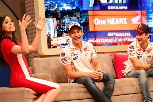 Marquez e Pedrosa all’attacco