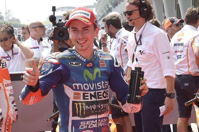 Lorenzo:Pronto anche per la pioggia