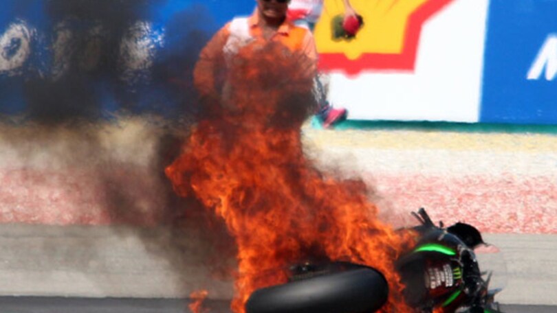 Tutte le cadute della MotoGP Malesia!