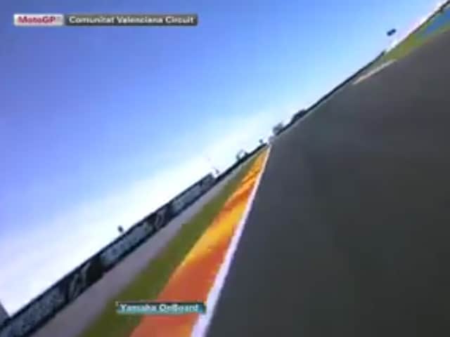 MotoGP: un giro di pista a Valencia con Valentino Rossi