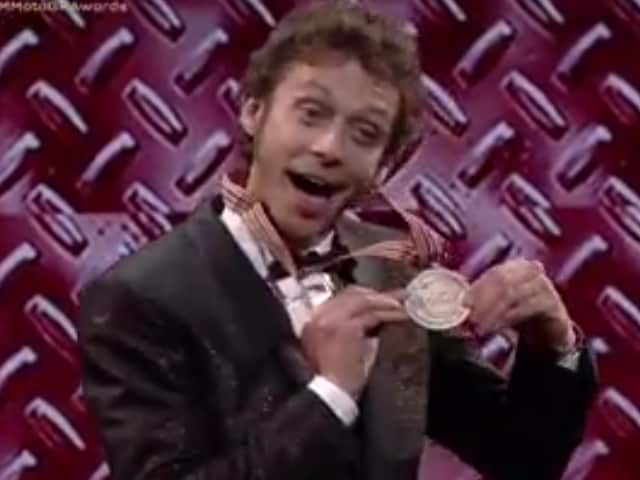 Valentino Rossi in smoking ai FIM Awards