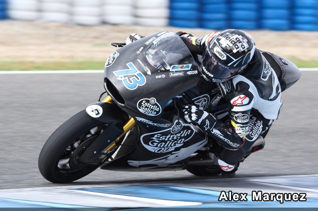 Alex Marquez: la prima volta sulla Moto2