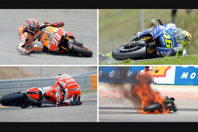 MotoGP: crash report