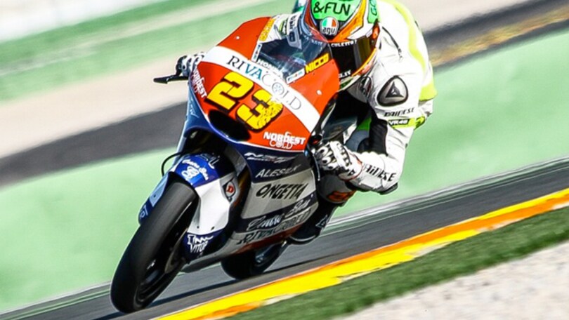 Moto3, test Valencia: Antonelli c'è!