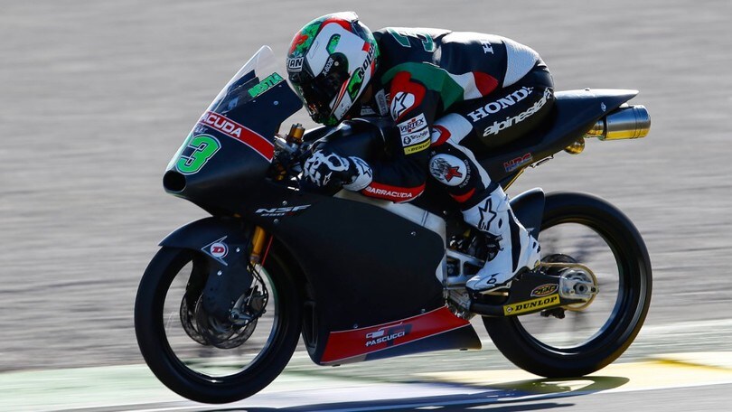 Bastianini sulla Honda Moto3