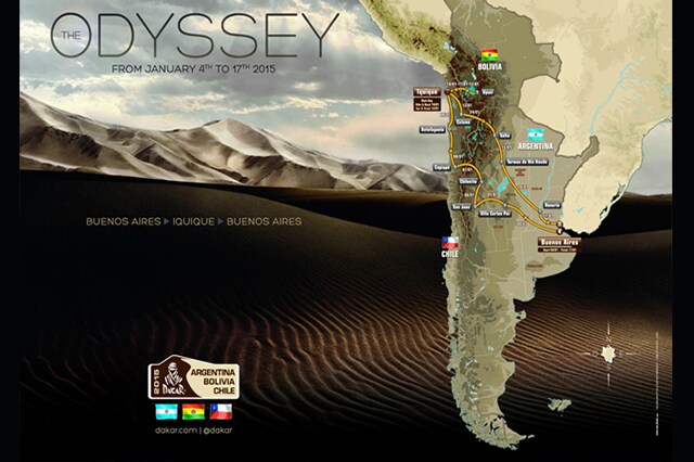 Presentata la Dakar 2015