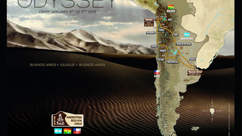 Presentata la Dakar 2015