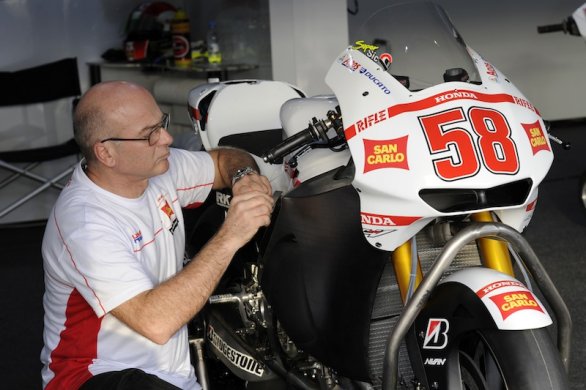 Moto2, Aligi Deganello capotecnico di Morbidelli