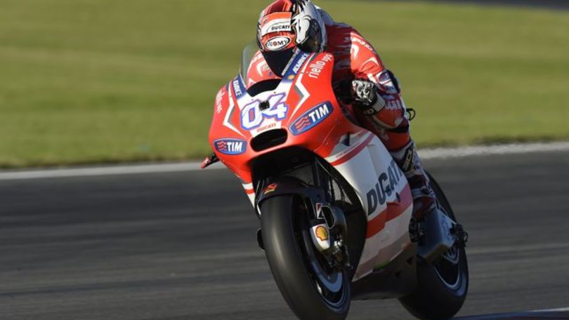 Dovizioso nei test di Jerez