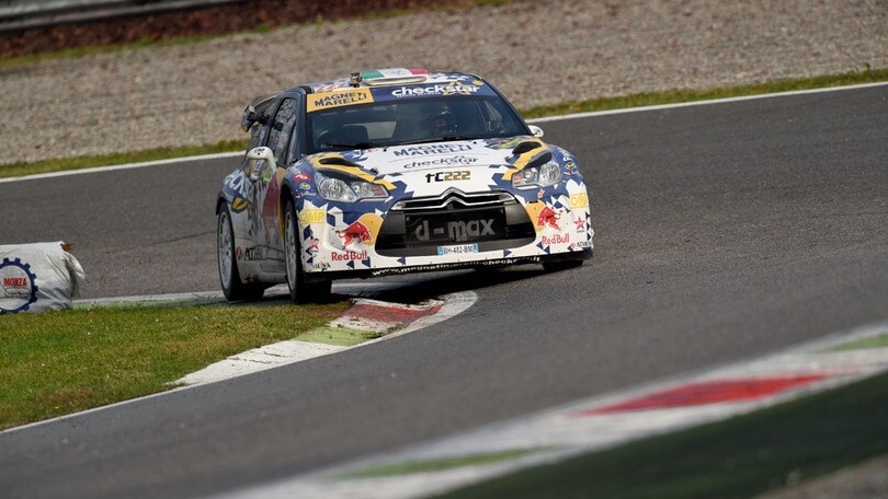 Rossi e Cairoli al rally di Monza