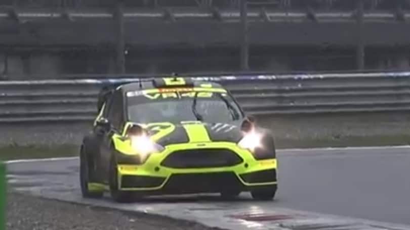 Valentino Rossi al Rally di Monza