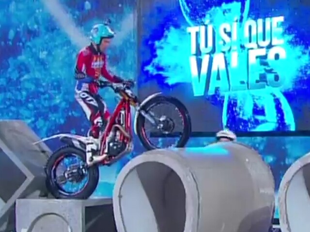 Grattarola porta il trial a Tu Sì Che Vales su canale 5