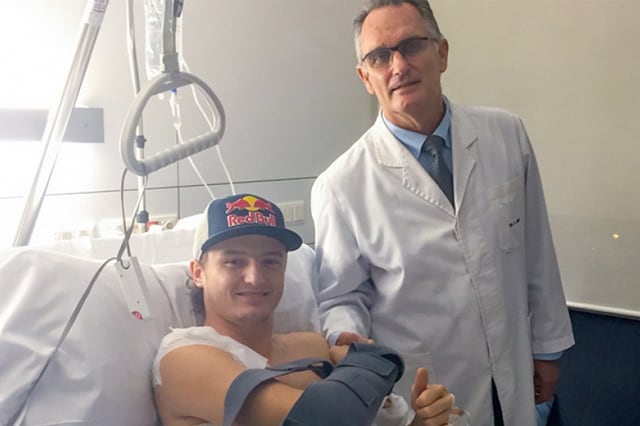 Intervento riuscito per Jack Miller