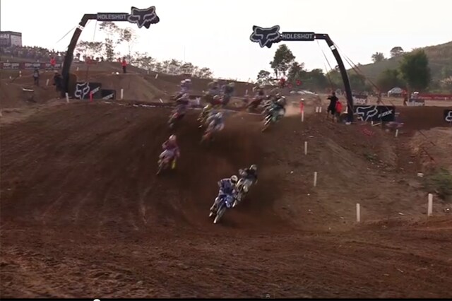 Mondiale cross: MX2 in Thailandia