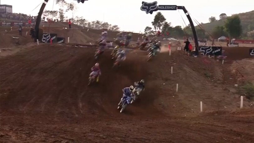 Mondiale cross: MX2 in Thailandia