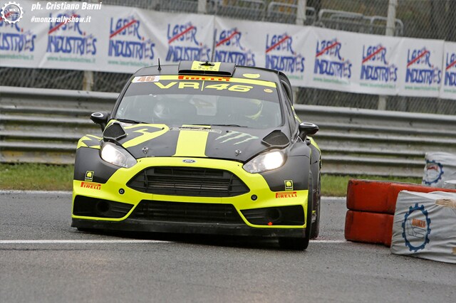 Rossi al Rally Show di Monza