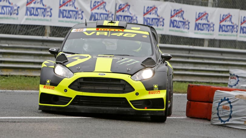 Rossi al Rally Show di Monza
