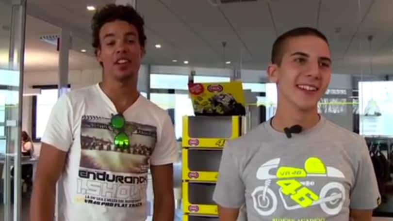 Una giornata con la VR46 Riders Academy