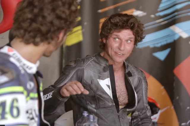 Guy Martin sfida Rossi al Ranch