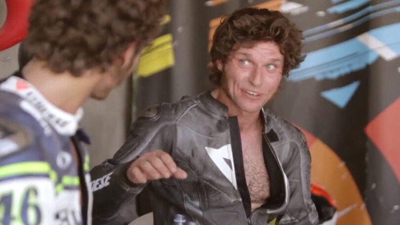 Guy Martin sfida Rossi al Ranch