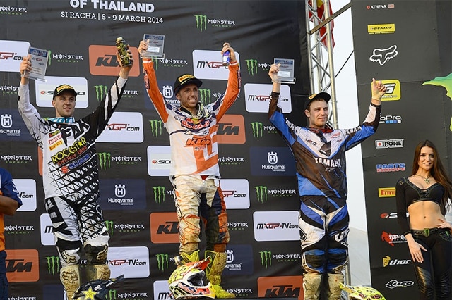 Motocross: la vittoria di Cairoli in Thailandia