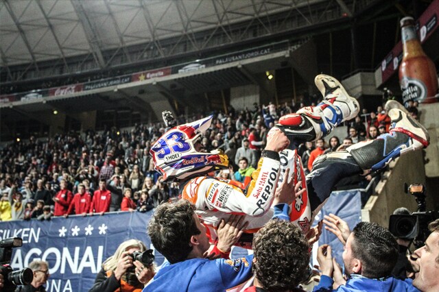 Marquez trionfa alla Superprestigio