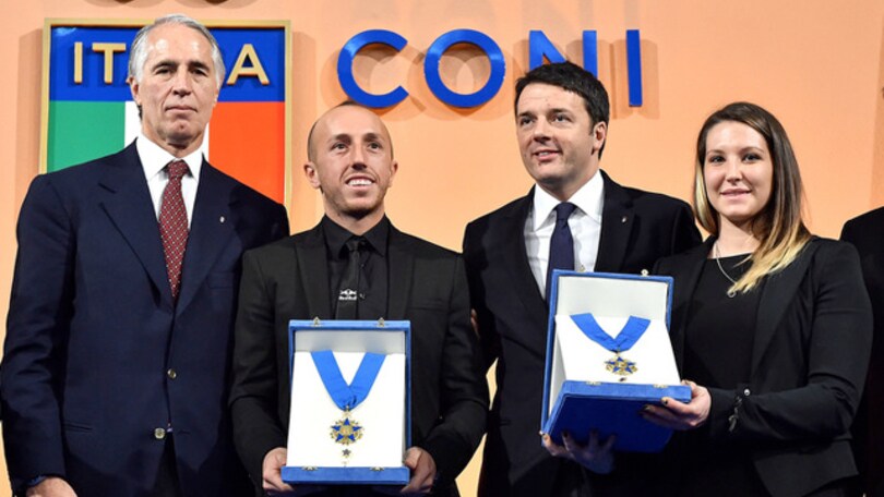 Il Collare d'Oro per Agostini, Cairoli e Fontanesi