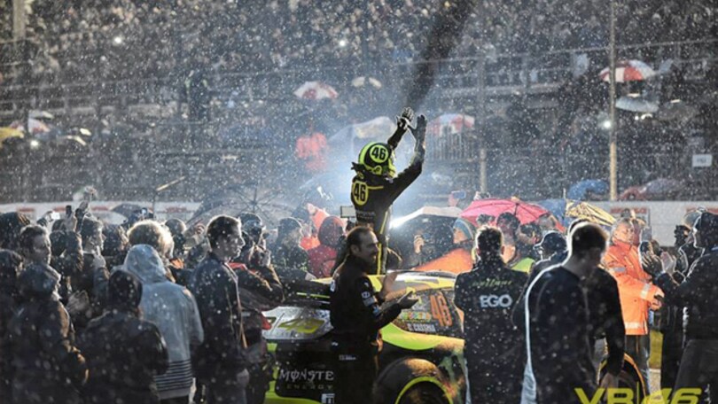 Rossi al Rally Monza Rally Show