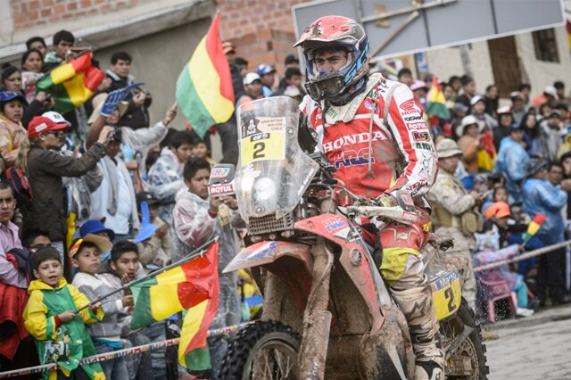 Dakar: Barreda ko nella 7a tappa